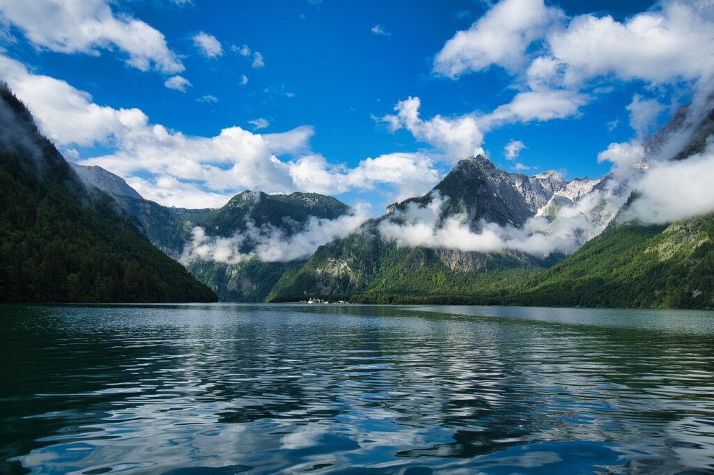 lake, alps, mountain, clouds, water, nature, landscape, scenery, lake, mountain, landscape, scenery, scenery, scenery, scenery, scenery