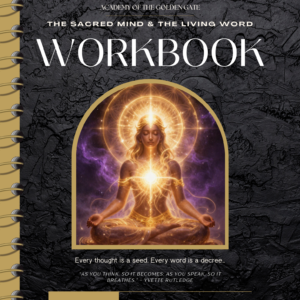 Keys to the Inner Eden — Key 3: The Sacred Mind & The Living Word | Sacred Workbook (Digital PDF)